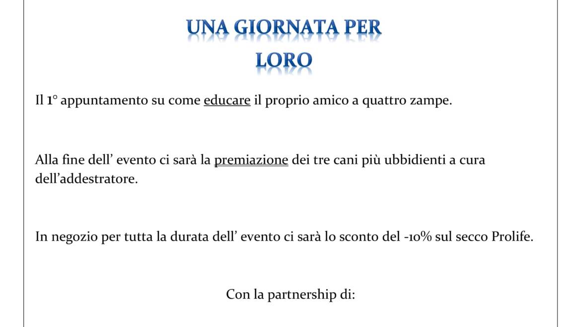 I nostri cani, una giornata per loro